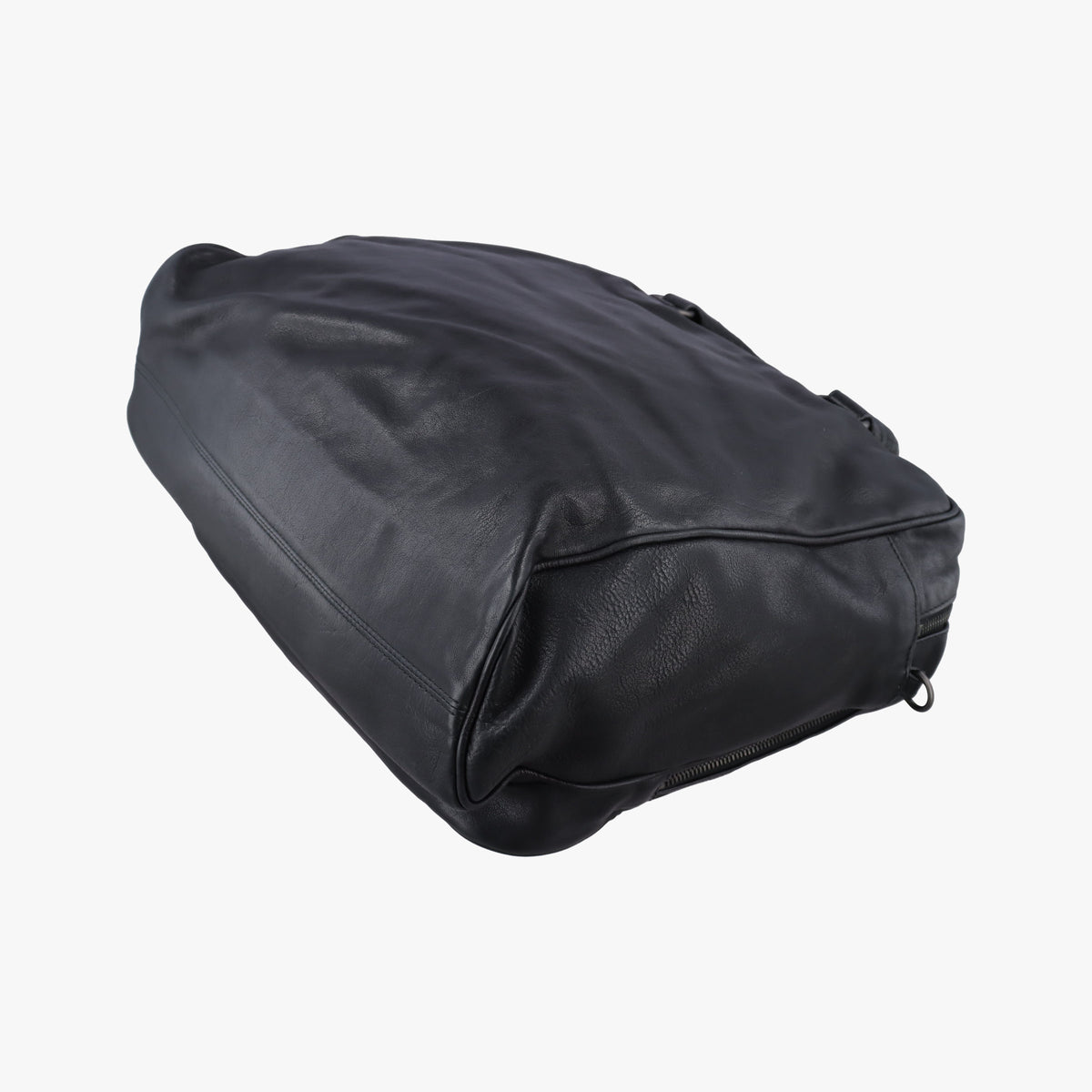 Pre-owned Bottega Veneta Intrecciato Black lambskin  shoulderbag | stylenewstar