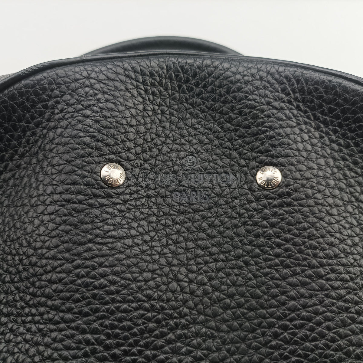 Pre-owned Louis Vuitton ARMAND Noir Taurillon Leather M42687 backpack/rucksack | stylenewstar