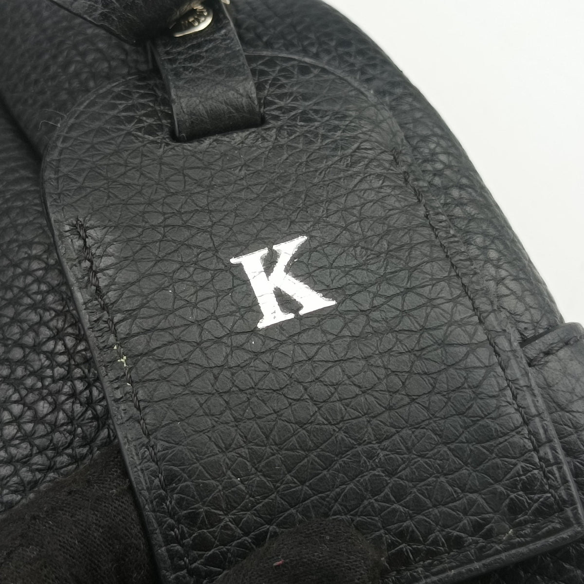 Pre-owned Louis Vuitton ARMAND Noir Taurillon Leather M42687 backpack/rucksack | stylenewstar