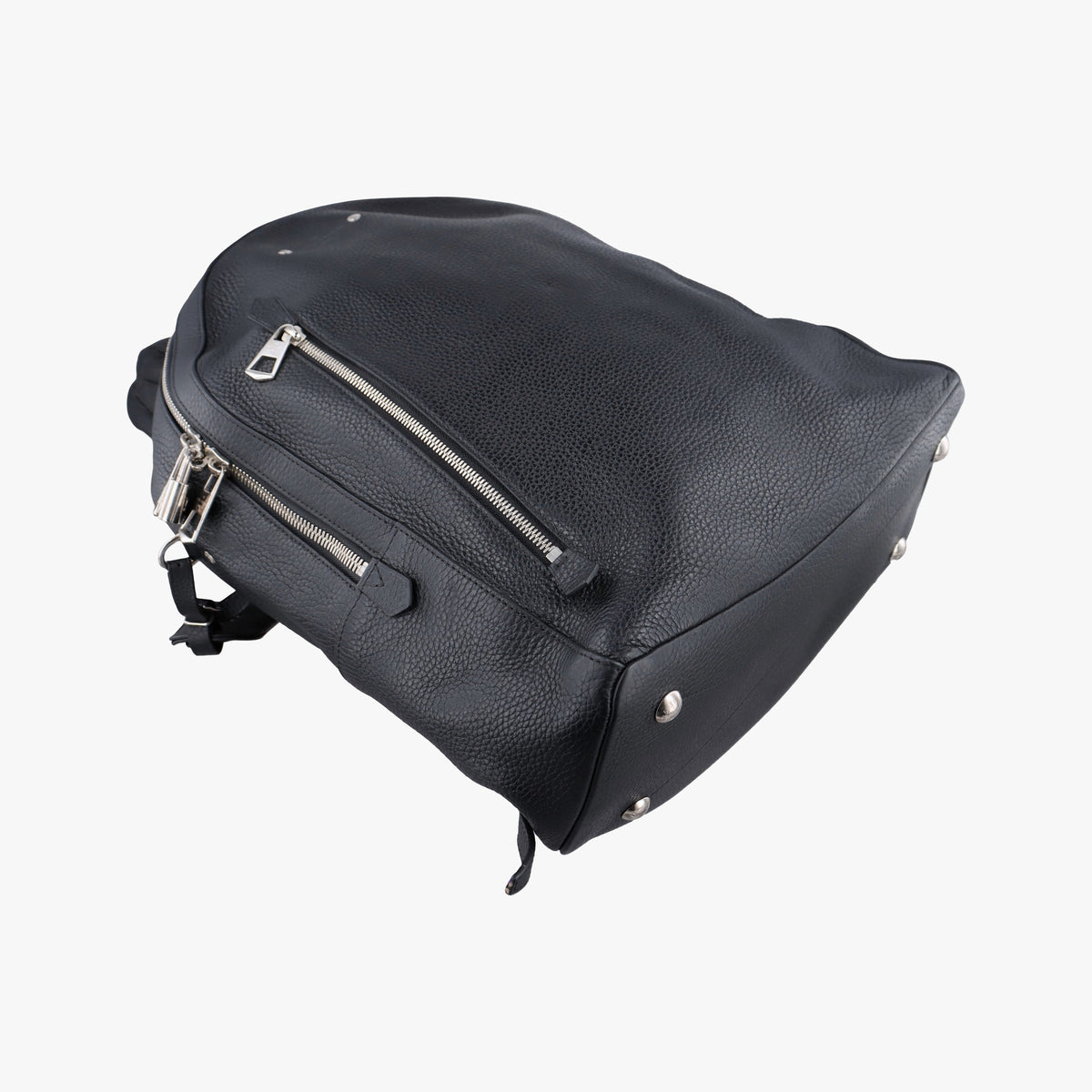 Pre-owned Louis Vuitton ARMAND Noir Taurillon Leather M42687 backpack/rucksack | stylenewstar