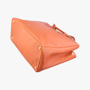 Secondhand Prada Galleria Orange SAFFIANO Leather BN1844 handbag | stylenewstar