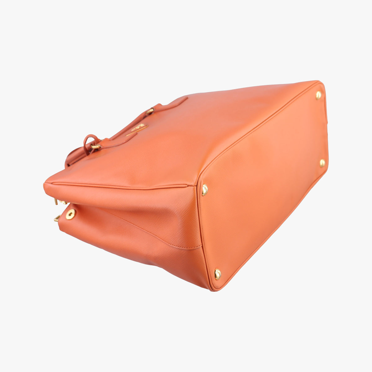 Secondhand Prada Galleria Orange SAFFIANO Leather BN1844 handbag | stylenewstar