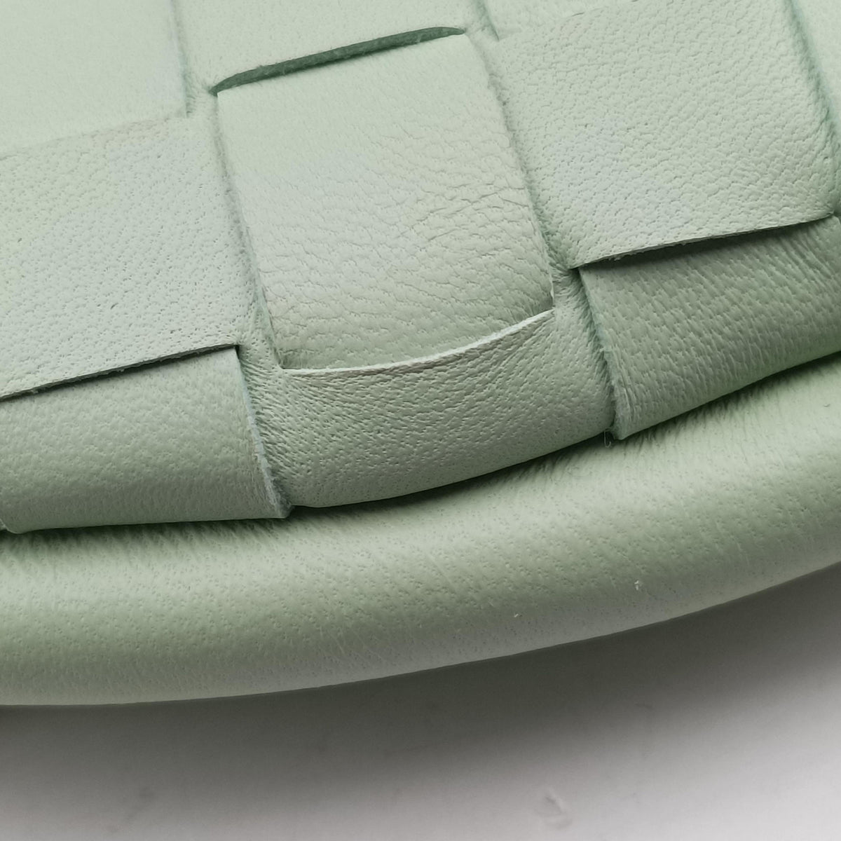 Pre-owned Bottega Veneta Gemelli Green Lambskin 764281 shoulderbag | stylenewstar