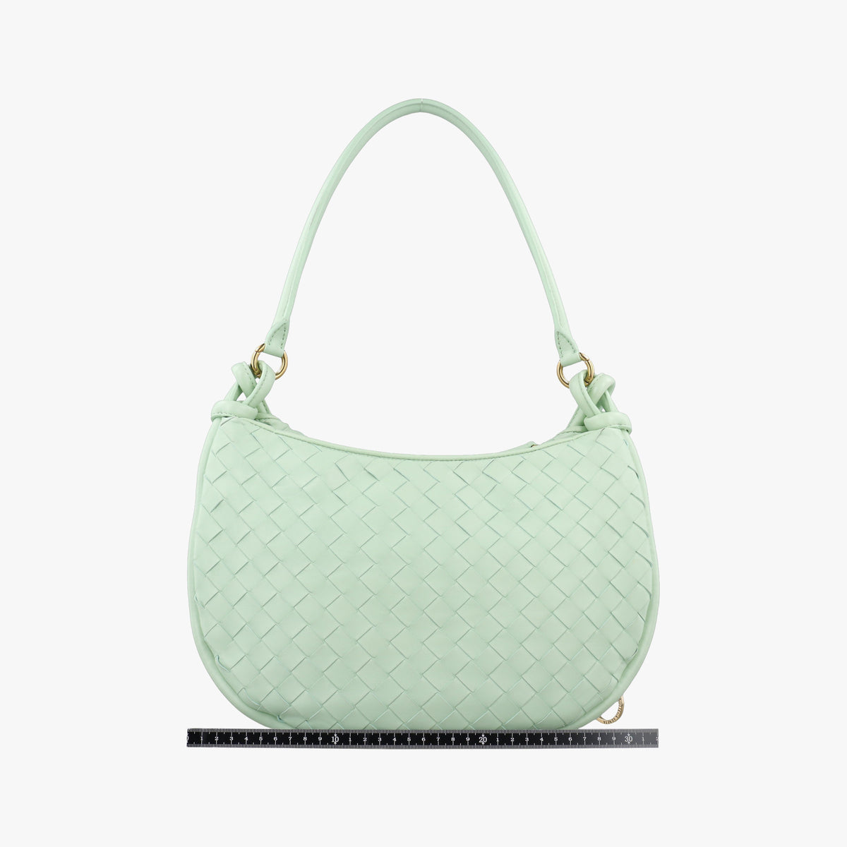 Pre-owned Bottega Veneta Gemelli Green Lambskin 764281 shoulderbag | stylenewstar
