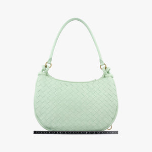 Pre-owned Bottega Veneta Gemelli Green Lambskin 764281 shoulderbag | stylenewstar