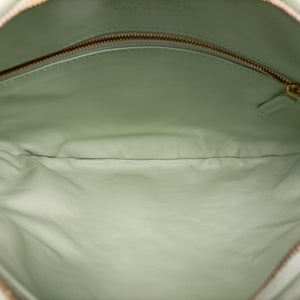 Pre-owned Bottega Veneta Gemelli Green Lambskin 764281 shoulderbag | stylenewstar