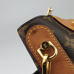 Pre-owned Louis Vuitton DUFFLE brown Monogram Canvas M43587 shoulderbag | stylenewstar