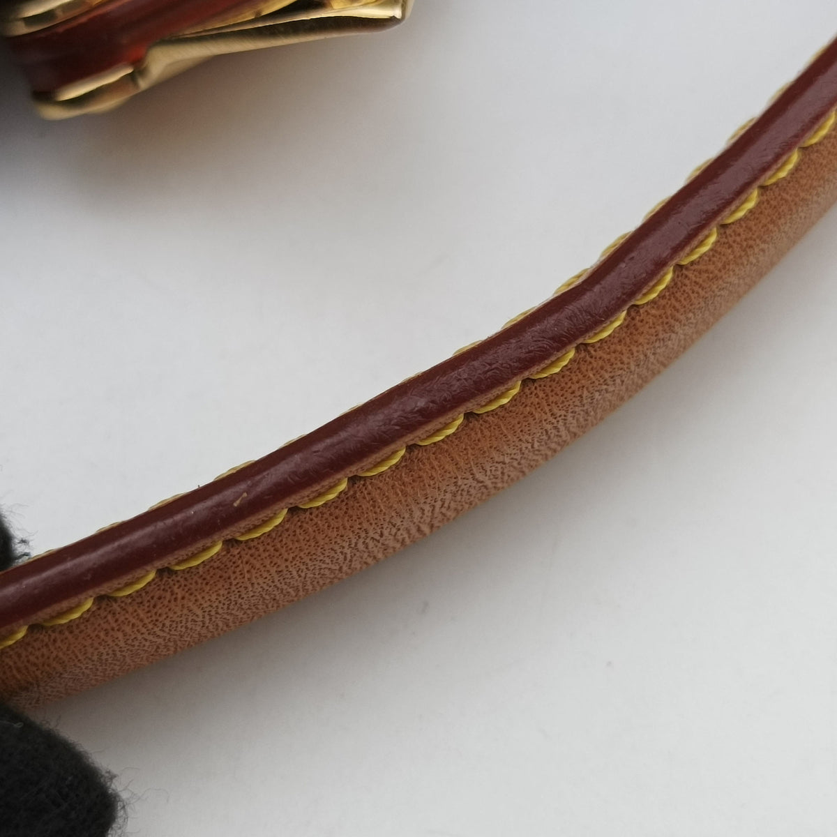 Pre-owned Louis Vuitton DUFFLE brown Monogram Canvas M43587 shoulderbag | stylenewstar