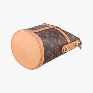 Pre-owned Louis Vuitton DUFFLE brown Monogram Canvas M43587 shoulderbag | stylenewstar