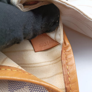 Secondhand Louis Vuitton Neverfull MM Azur Damier Canvas N51107 shoulderbag | stylenewstar