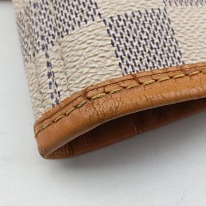 Secondhand Louis Vuitton Neverfull MM Azur Damier Canvas N51107 shoulderbag | stylenewstar