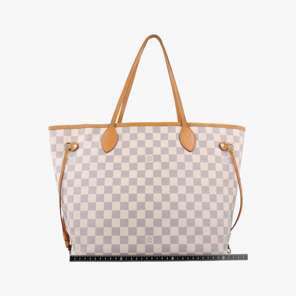 Secondhand Louis Vuitton Neverfull MM Azur Damier Canvas N51107 shoulderbag | stylenewstar