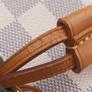 Secondhand Louis Vuitton Neverfull MM Azur Damier Canvas N51107 shoulderbag | stylenewstar