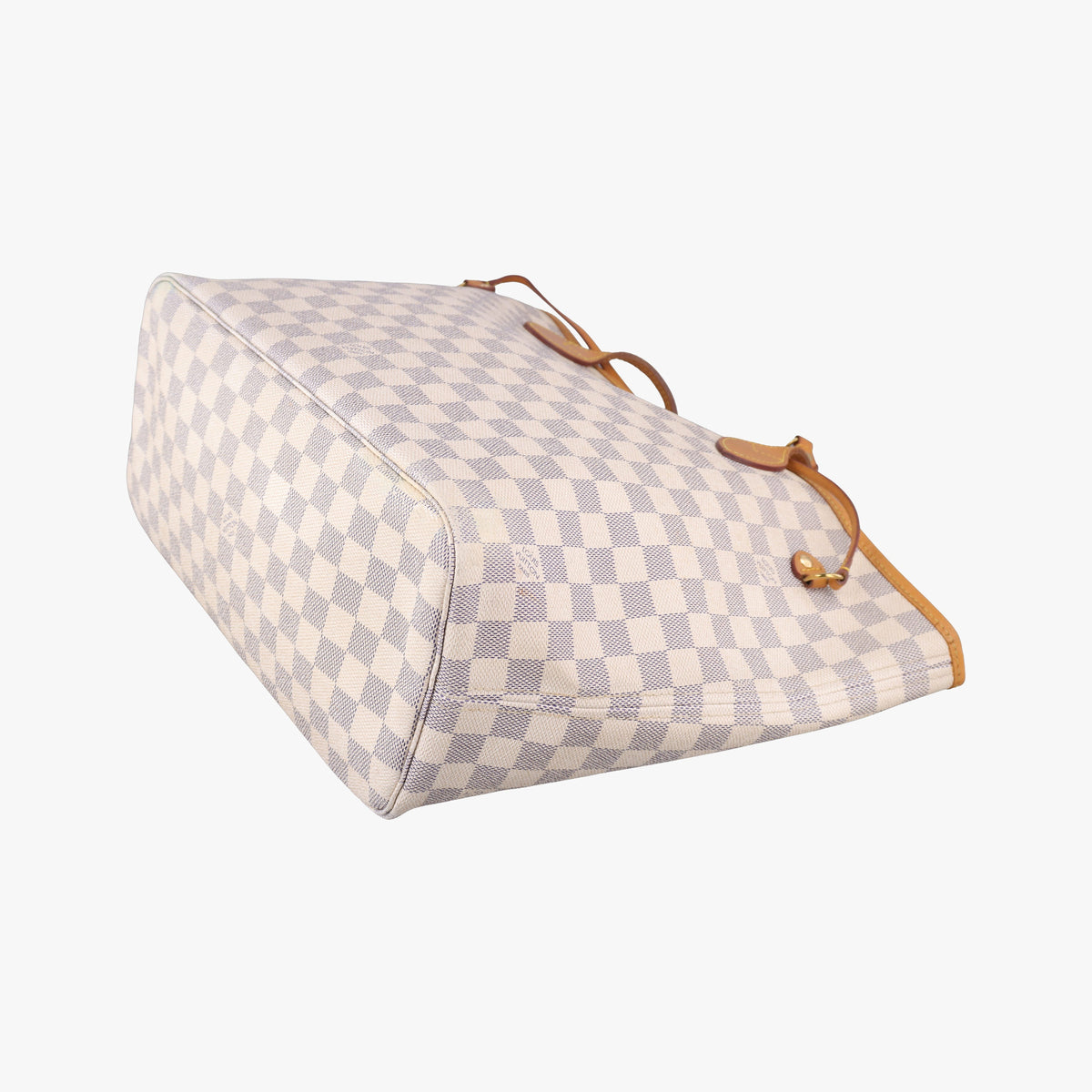 Secondhand Louis Vuitton Neverfull MM Azur Damier Canvas N51107 shoulderbag | stylenewstar
