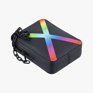 Pre-owned Louis Vuitton Danube Messenger black×multicolor Taiga M30332 shoulderbag | stylenewstar