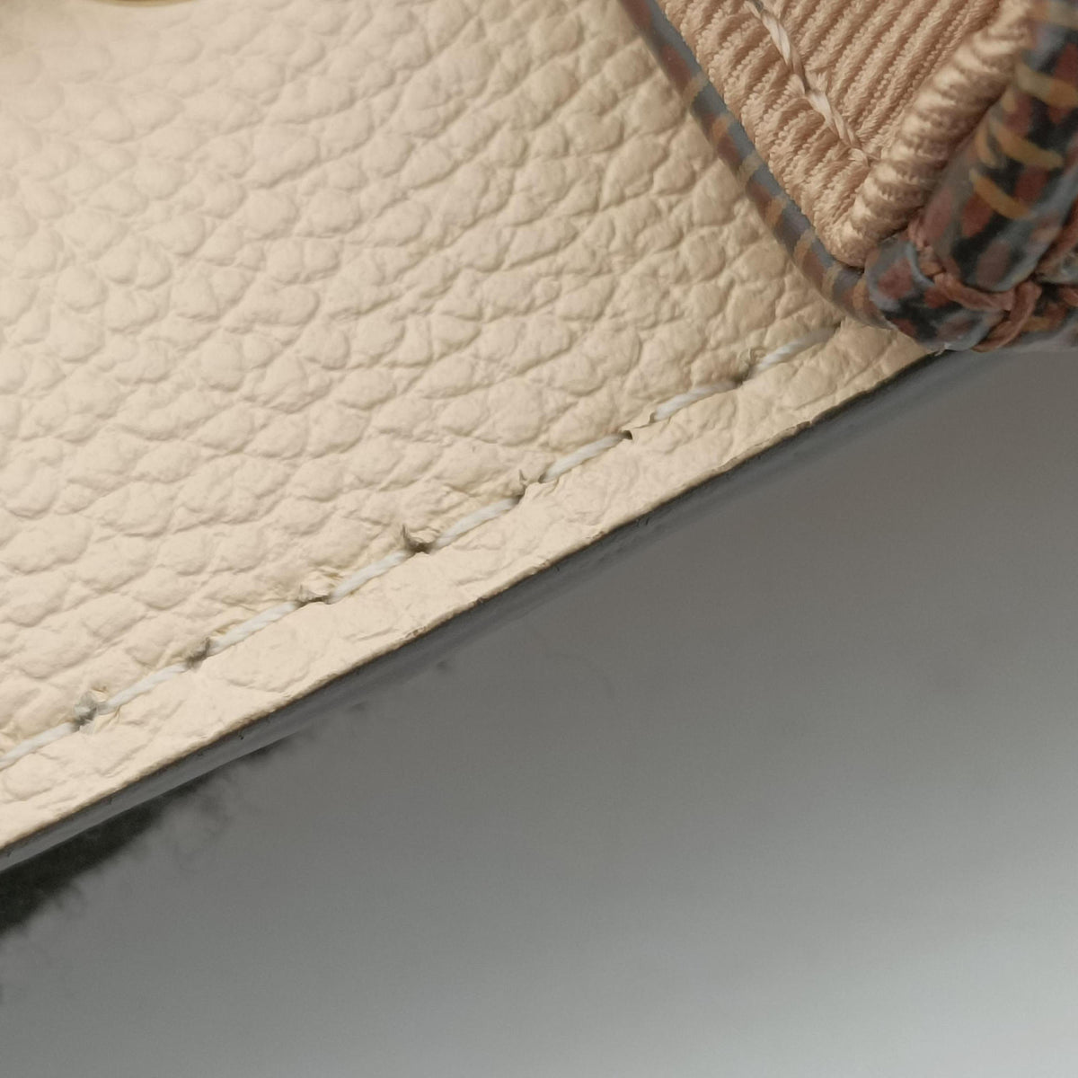 Pre-owned Louis Vuitton Daypack Clapton EBENE×CREME Damier Canvas×calf leather N42259 backpack/rucksack | stylenewstar