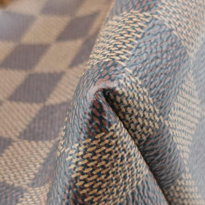 Pre-owned Louis Vuitton Daypack Clapton EBENE×CREME Damier Canvas×calf leather N42259 backpack/rucksack | stylenewstar