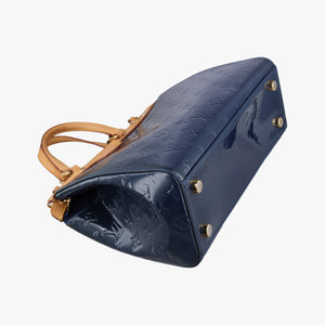 Secondhand Louis Vuitton Brea MM Grand Bleu Vernis M90054 shoulderbag | stylenewstar