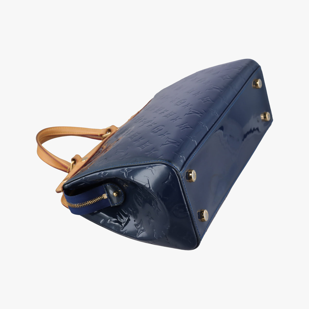 Secondhand Louis Vuitton Brea MM Grand Bleu Vernis M90054 shoulderbag | stylenewstar