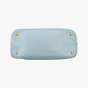Pre-owned Prada Galleria Blue SAFFIANO Leather BN1786 handbag | stylenewstar