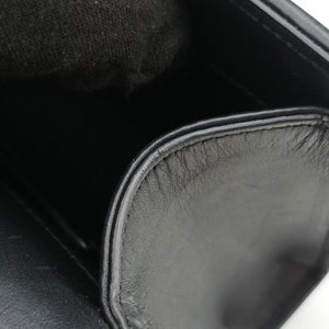 Pre-owned Yves Saint Laurent Monogram Kate Black Leather 356096 shoulderbag | stylenewstar