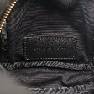Pre-owned Yves Saint Laurent baby lou Black Leather 635088 shoulderbag | stylenewstar