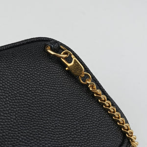 Pre-owned Yves Saint Laurent baby lou Black Leather 635088 shoulderbag | stylenewstar