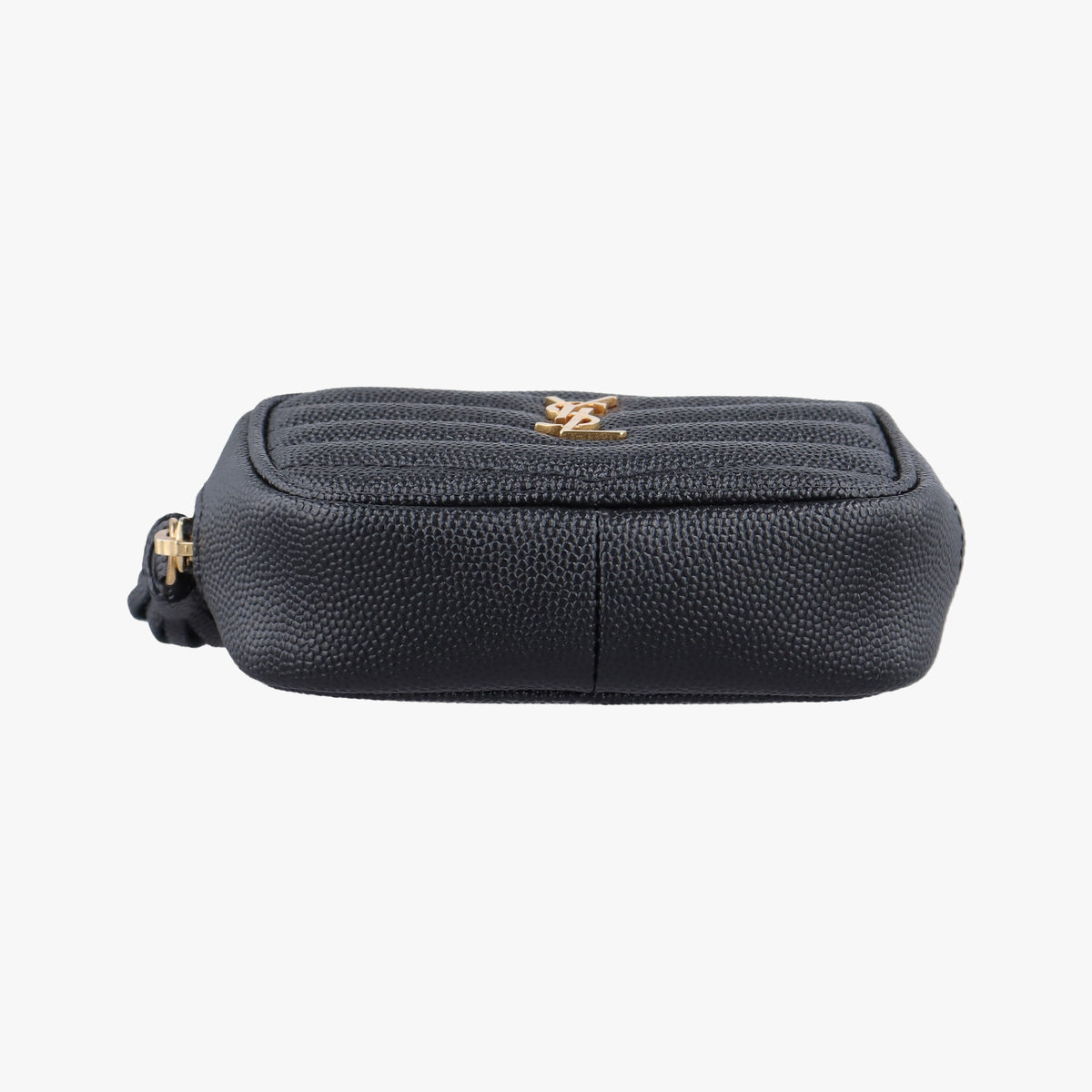 Pre-owned Yves Saint Laurent baby lou Black Leather 635088 shoulderbag | stylenewstar