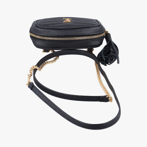Pre-owned Yves Saint Laurent baby lou Black Leather 635088 shoulderbag | stylenewstar