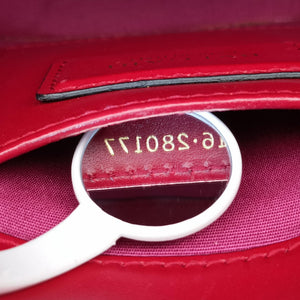 Vintage Bvlgari SERPENTI FOREVER Red Leather  shoulderbag | stylenewstar