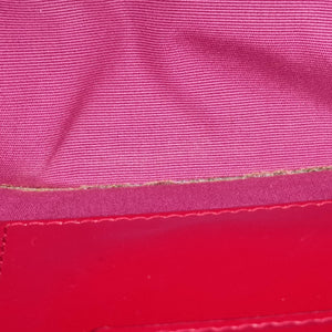 Vintage Bvlgari SERPENTI FOREVER Red Leather  shoulderbag | stylenewstar
