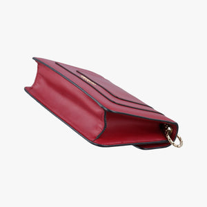 Vintage Bvlgari SERPENTI FOREVER Red Leather  shoulderbag | stylenewstar