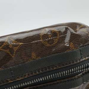 Pre-owned Louis Vuitton Messenger PM Brown Monogram Glaze M43895 bum bag/waist bag | stylenewstar