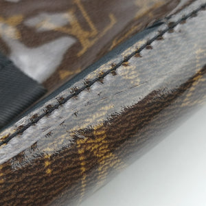 Pre-owned Louis Vuitton Messenger PM Brown Monogram Glaze M43895 bum bag/waist bag | stylenewstar