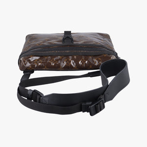 Pre-owned Louis Vuitton Messenger PM Brown Monogram Glaze M43895 bum bag/waist bag | stylenewstar