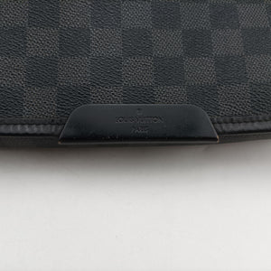 Secondhand Louis Vuitton DANIEL GM Noir Damier Graphite N58033 shoulderbag | stylenewstar