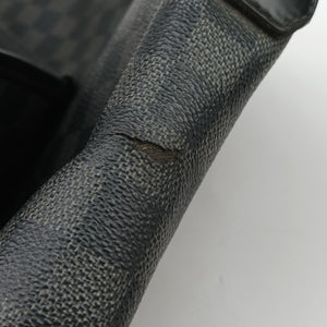 Secondhand Louis Vuitton DANIEL GM Noir Damier Graphite N58033 shoulderbag | stylenewstar