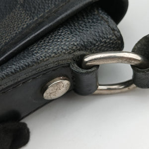 Secondhand Louis Vuitton DANIEL GM Noir Damier Graphite N58033 shoulderbag | stylenewstar