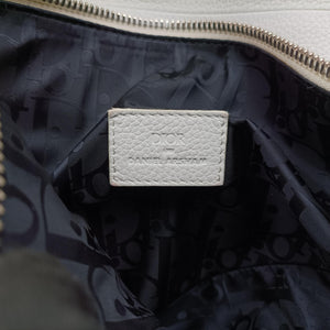 Vintage Christian Dior Saddle White Leather  bum bag/waist bag | stylenewstar