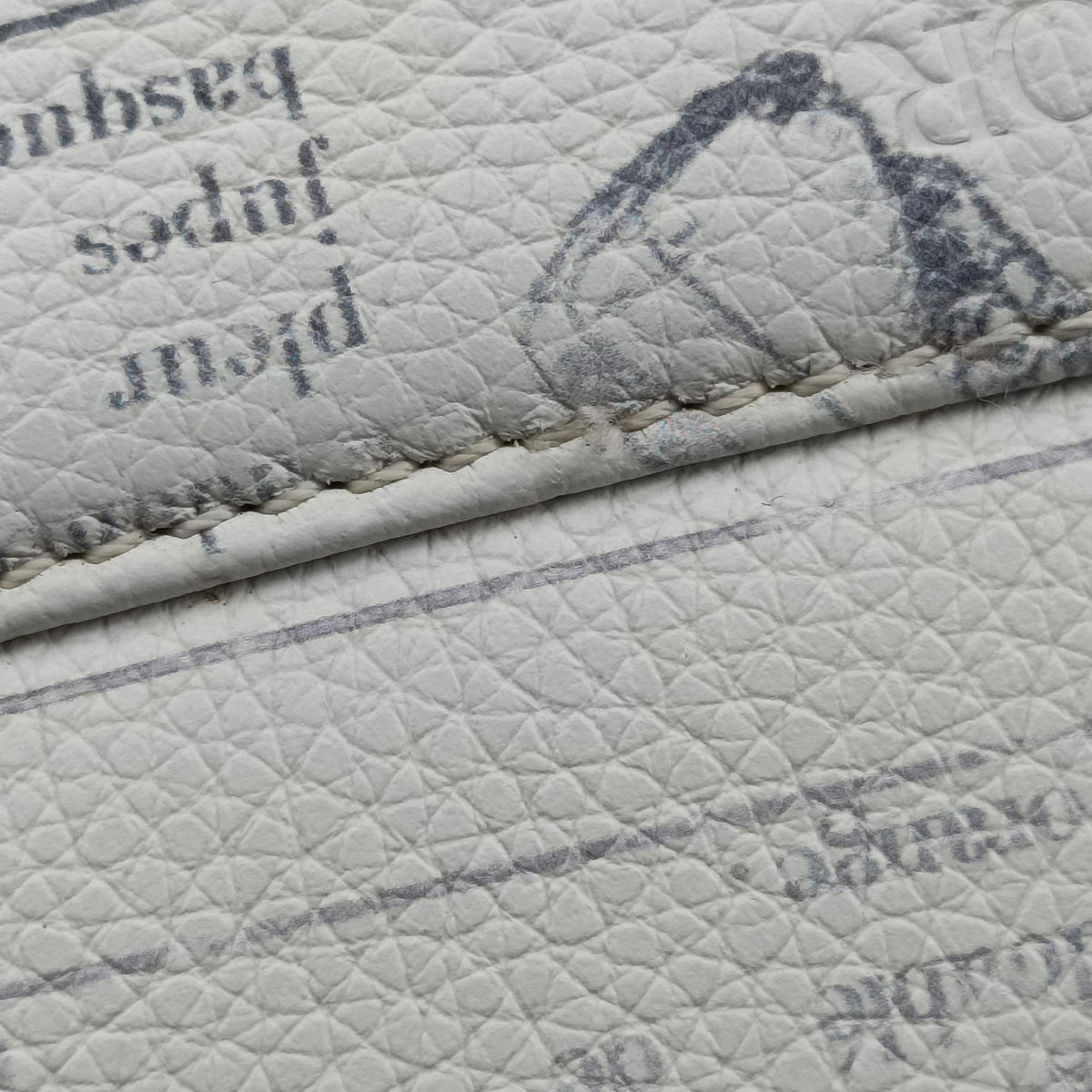 Vintage Christian Dior Saddle White Leather  bum bag/waist bag | stylenewstar