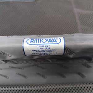 Secondhand RIMOWA TOPAS Blue aluminum  suitcase | stylenewstar