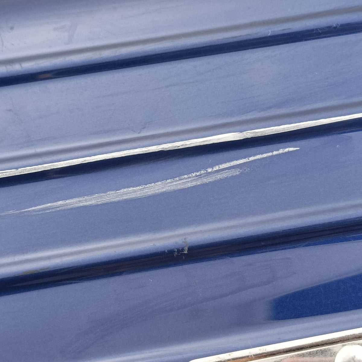 Secondhand RIMOWA TOPAS Blue aluminum  suitcase | stylenewstar
