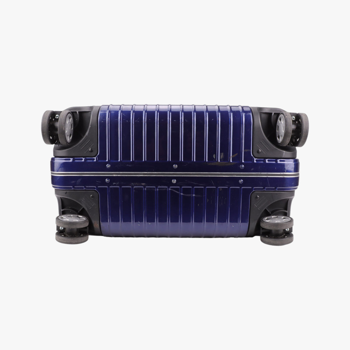 Secondhand RIMOWA TOPAS Blue aluminum  suitcase | stylenewstar