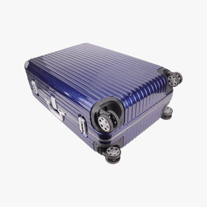 Secondhand RIMOWA TOPAS Blue aluminum  suitcase | stylenewstar
