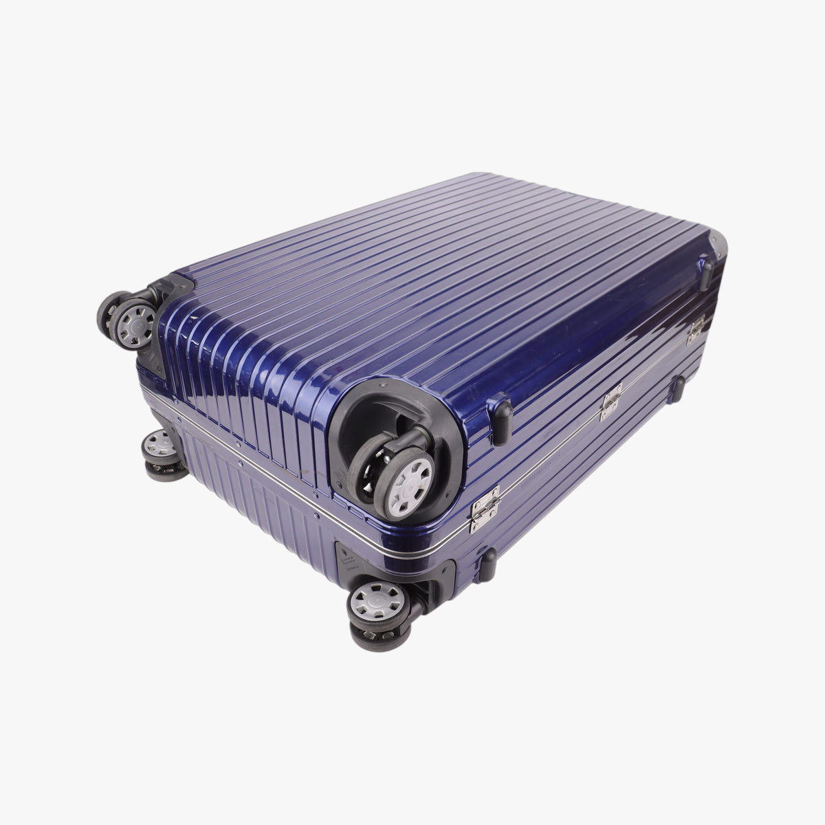 Secondhand RIMOWA TOPAS Blue aluminum  suitcase | stylenewstar