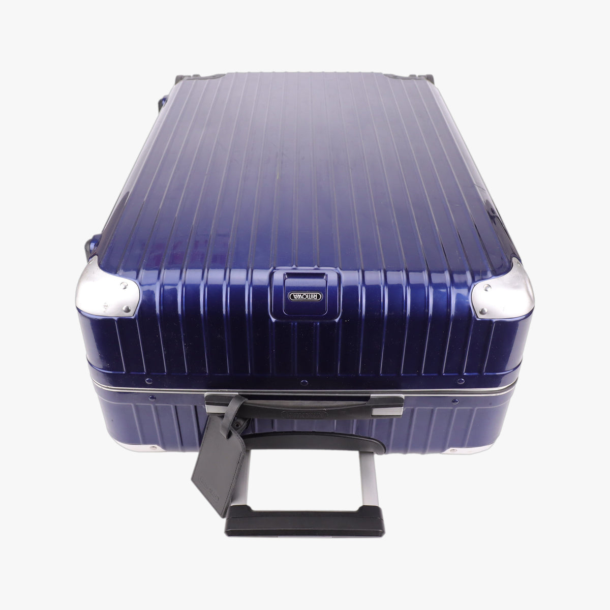 Secondhand RIMOWA TOPAS Blue aluminum  suitcase | stylenewstar
