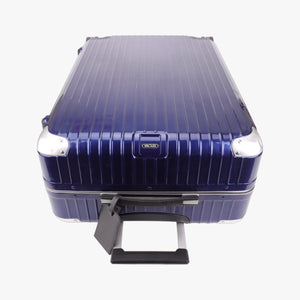 Secondhand RIMOWA TOPAS Blue aluminum  suitcase | stylenewstar
