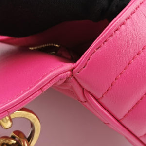 Secondhand Prada Diagramme Pink Leather 1BD108 shoulderbag | stylenewstar