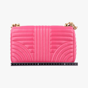Secondhand Prada Diagramme Pink Leather 1BD108 shoulderbag | stylenewstar