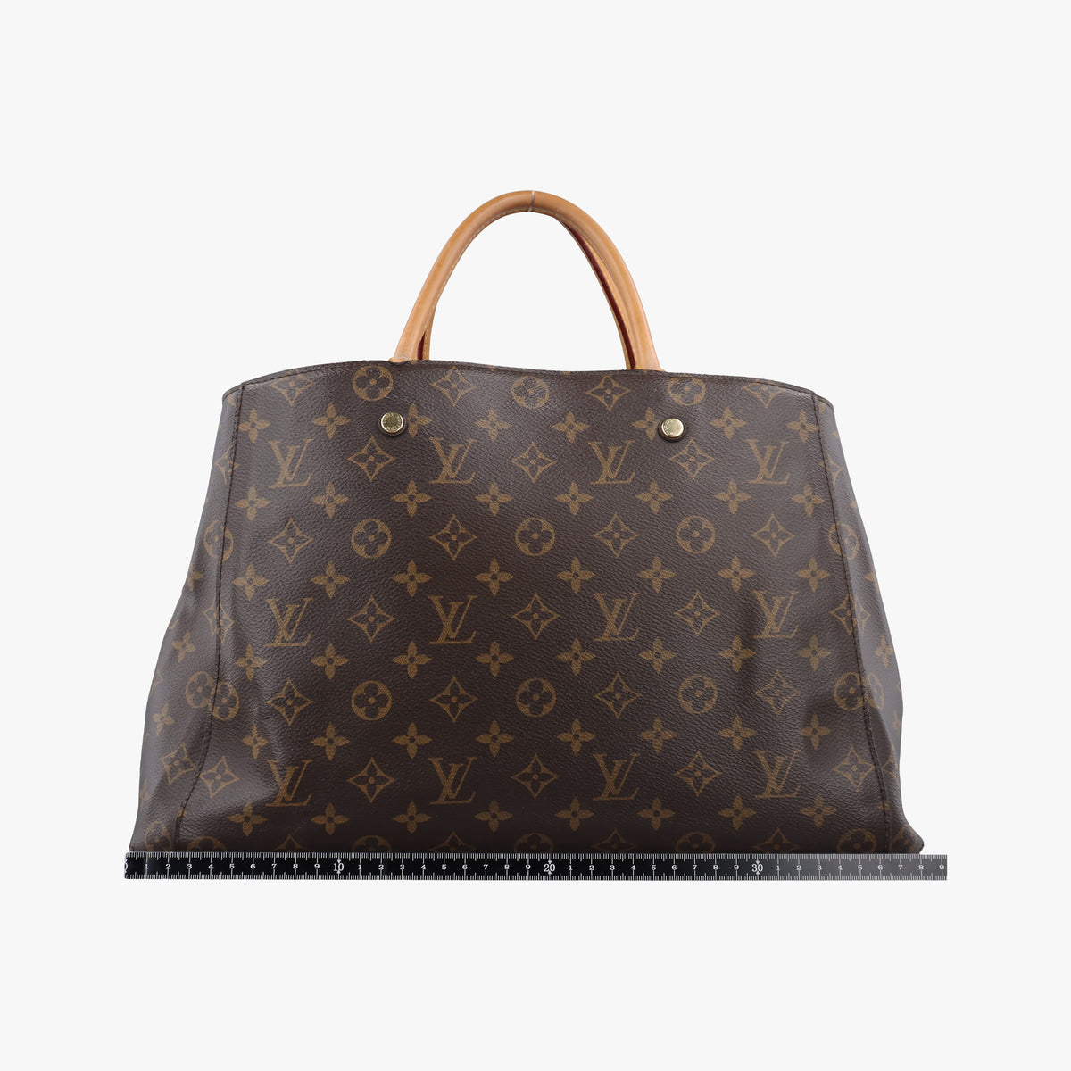 Pre-owned Louis Vuitton MONTAIGNE GM Brown Monogram Canvas M41067 shoulderbag | stylenewstar